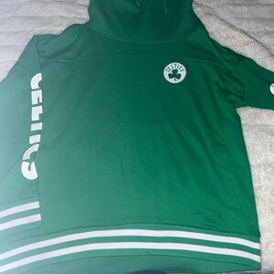 NBA Green Hoodie with White Accents